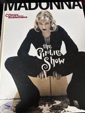 Madonna Girlie Show book plus Cd 💿 1993 90s Queen of Pop 🖤♥️